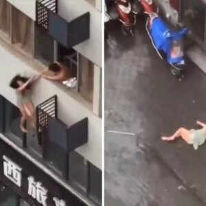 kocasini metresiyle yakalayan kadin 4 kattan atladi 8UFiZPJO