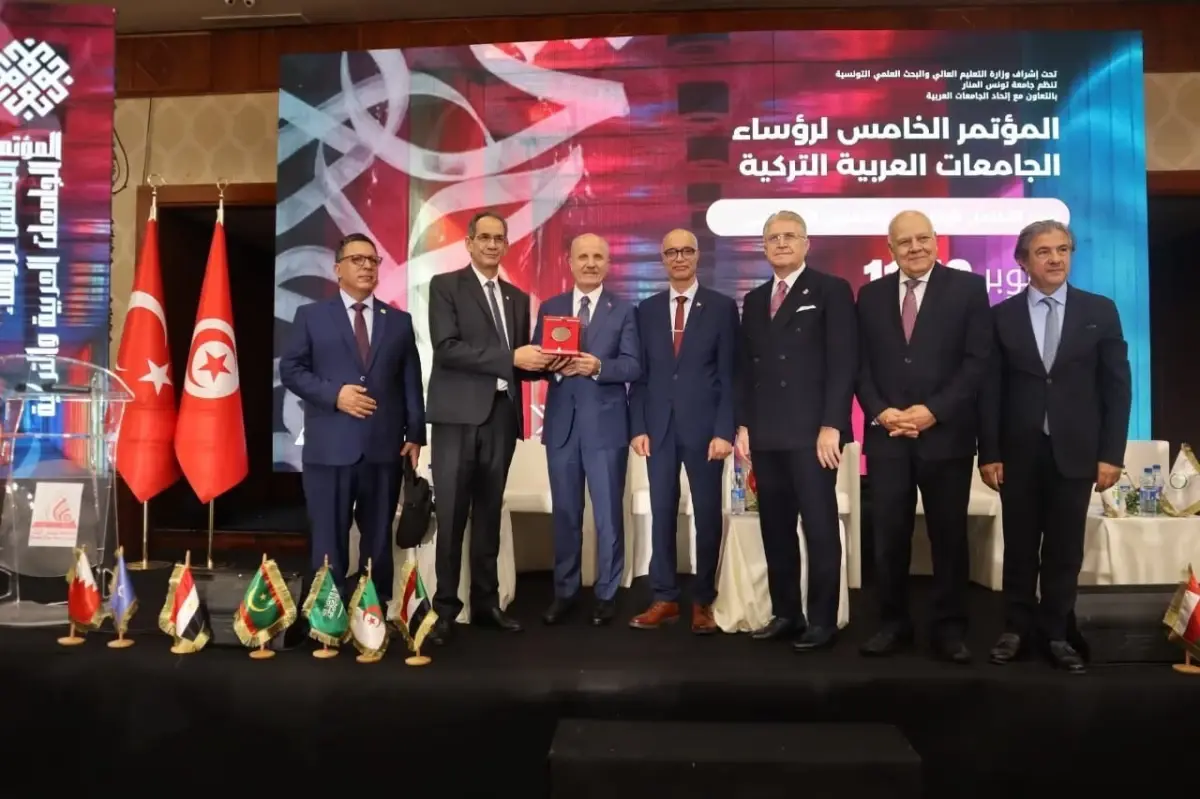 turkiye ve arap universiteleri arasinda is birligi kongresi Mw57MBxX.jpg