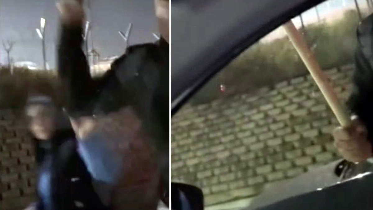 istanbulda korna yuzunden cikan tartismada bir surucu diger aracin camlarina sopayla saldirdi tCgWwVcA.jpg