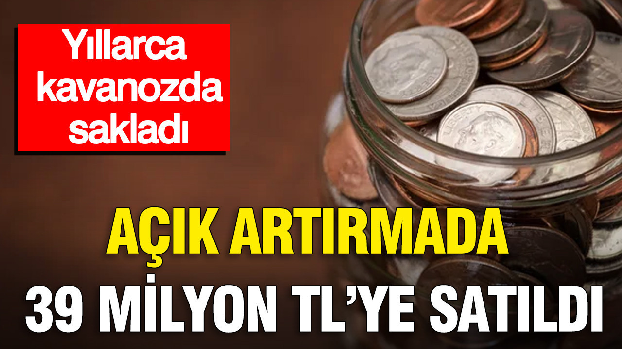 Yillarca kavanozda sakladi acik artirmada 39 milyon tlye satildi uMgxsJe4